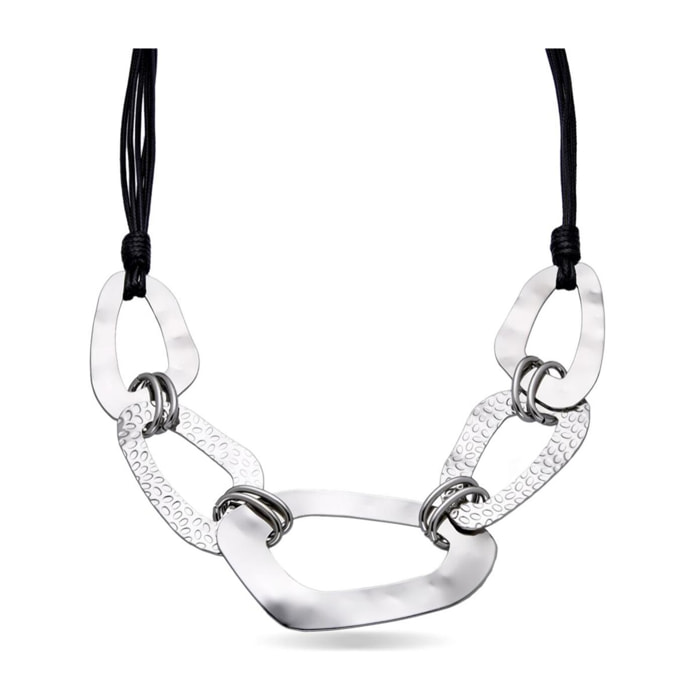 Collar Lux by Lux acabado en rodio