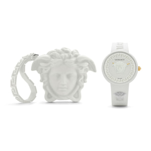 Versace Reloj Analógico De Cuarzo Medusa Pop