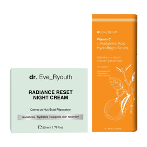 Crema de noche Radiance Reset + Sérum Hydrabright