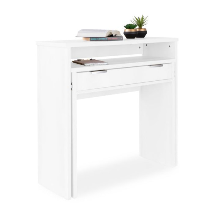 Mesa de escritorio consola Aput Blanco