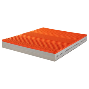 Materasso Memory Vitamina C 3 Strati 9 zone Sfoderabile 120x190x24