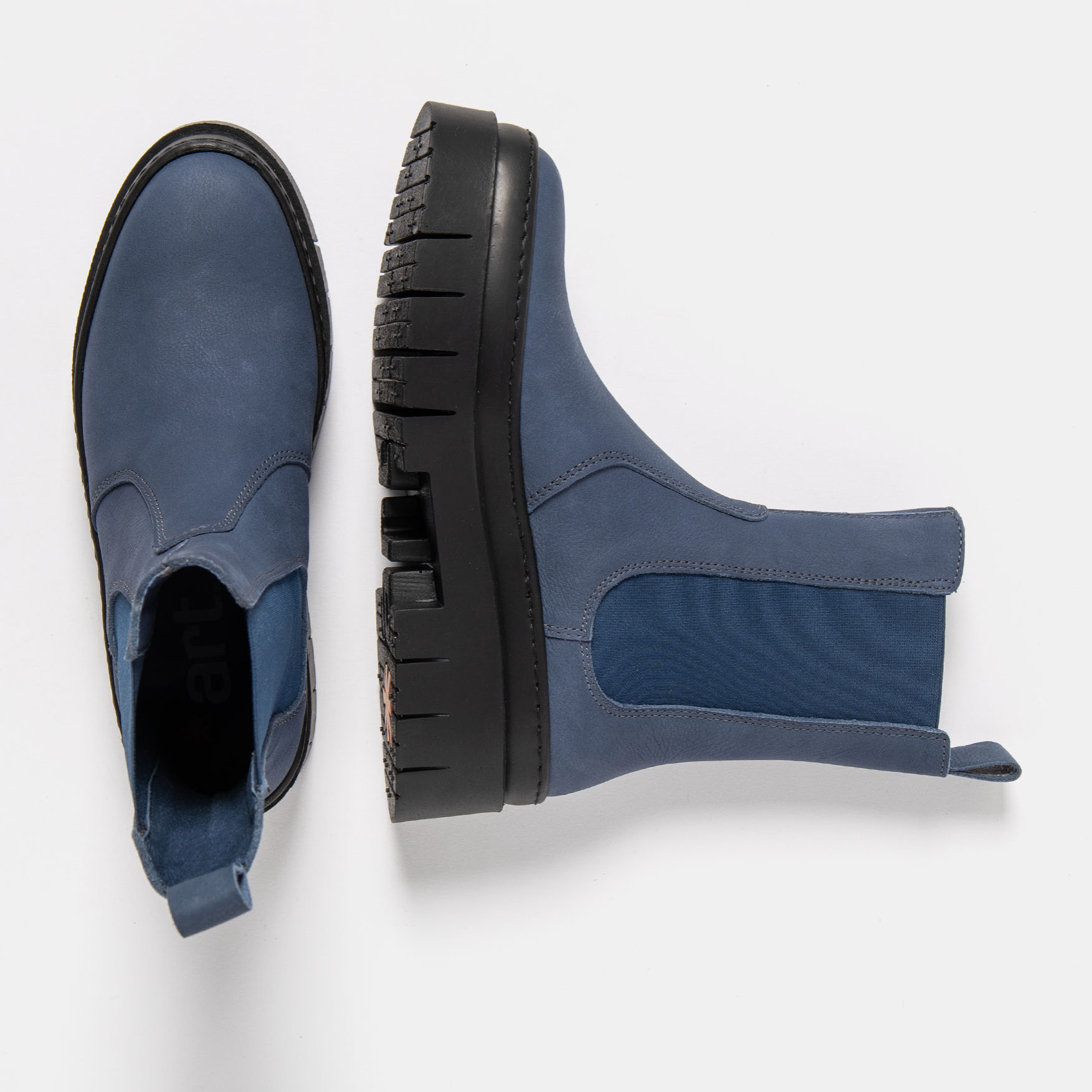 Botines 1954 NOBUCK OCEAN/AMBERES color Ocean