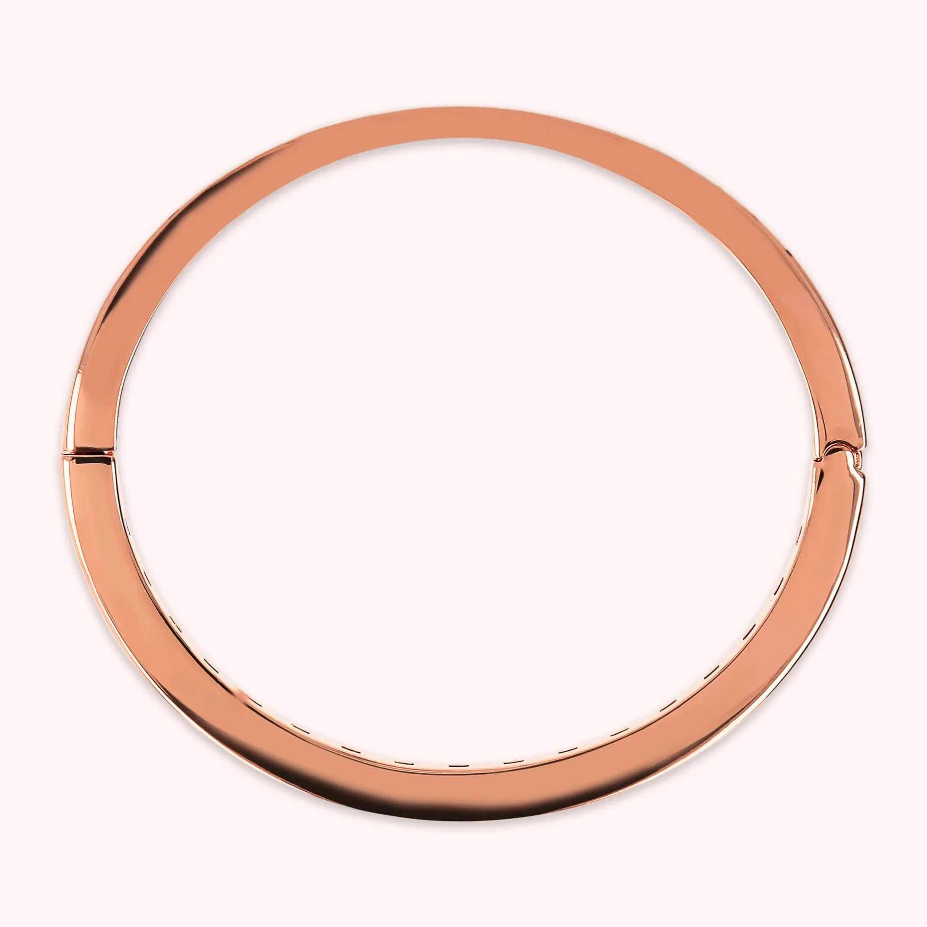 Bracciale Rigido Smaltato Bianco