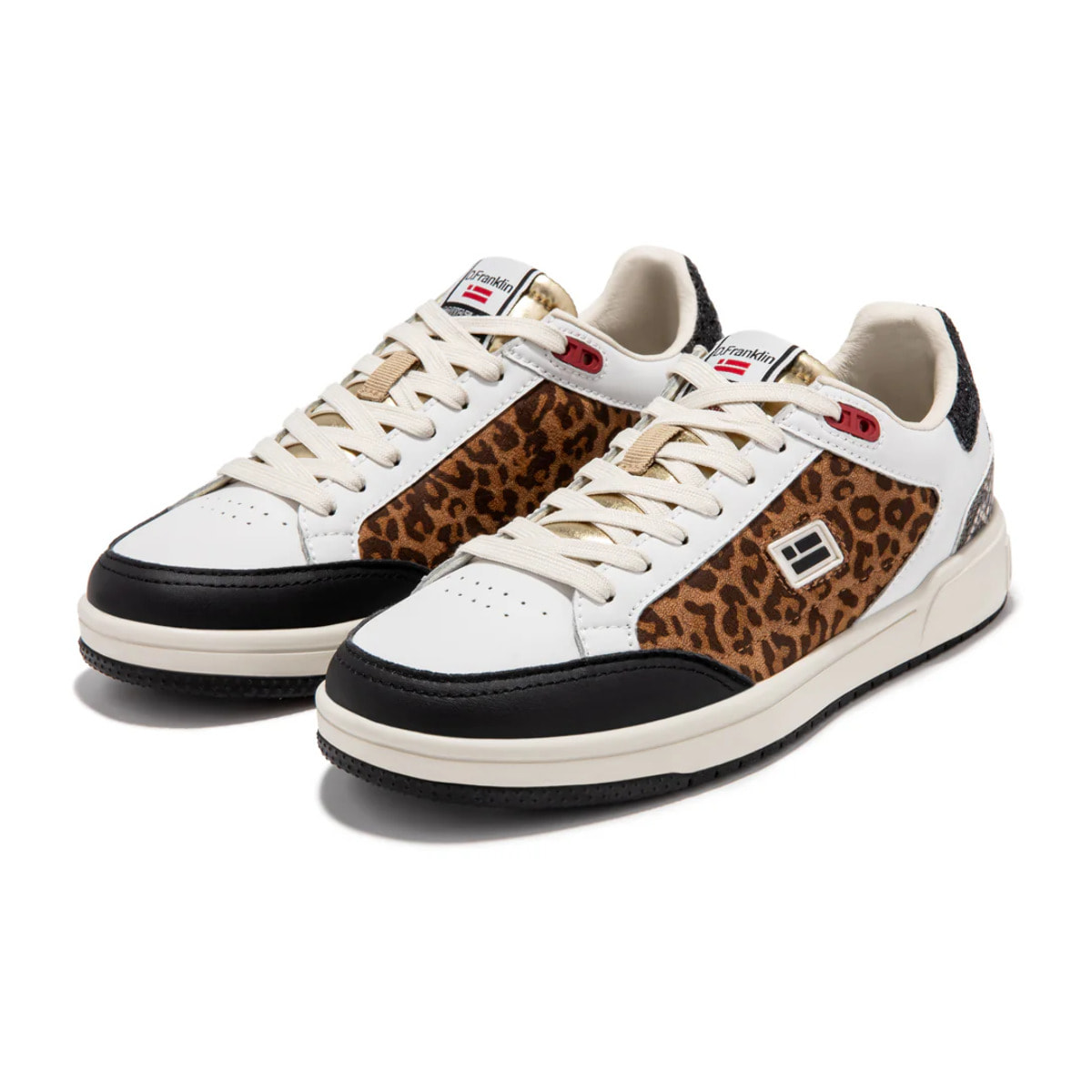 Zapatillas Mujer Court V2 Flag Multi Leopardo D.Franklin