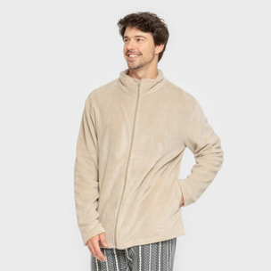 Sudadera coral hombre lisa