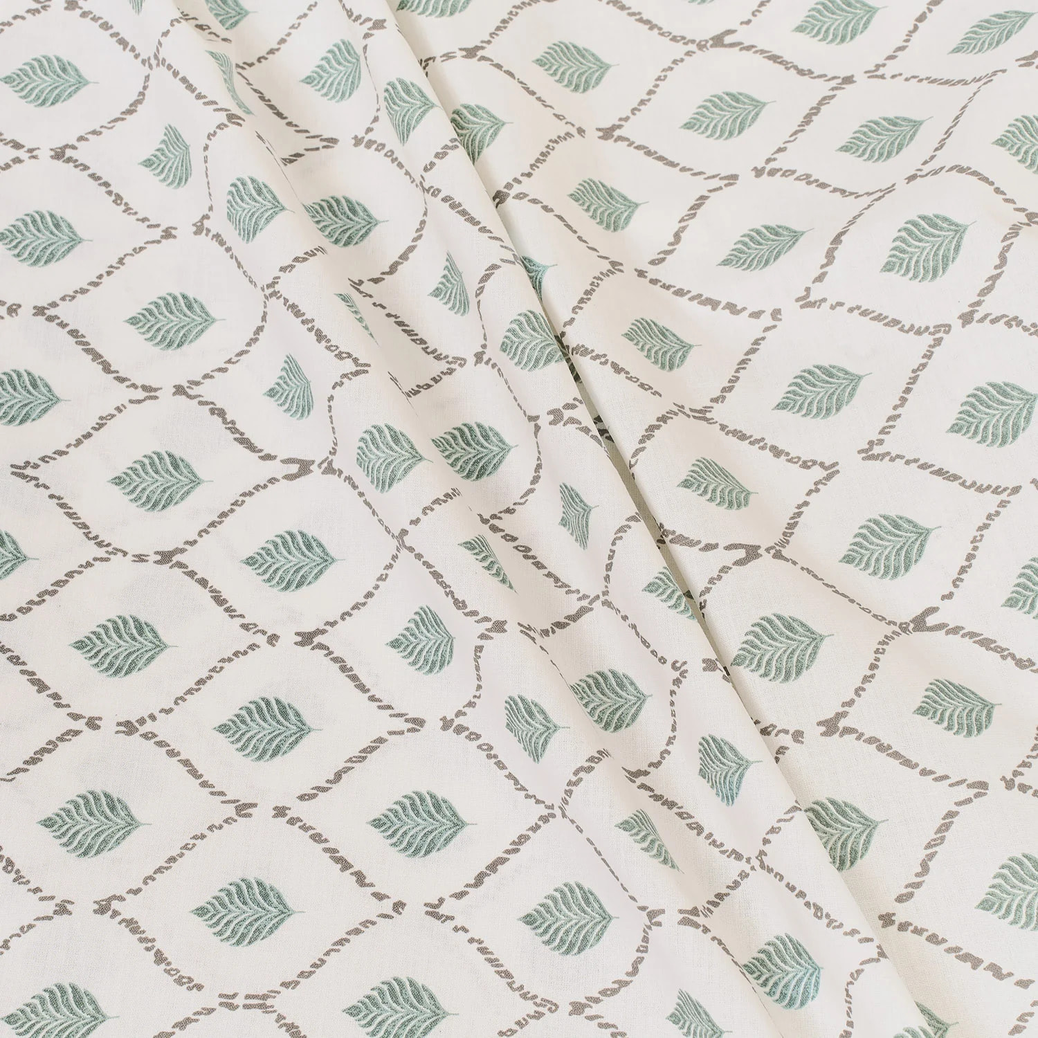 Set lençóis in cotone verde charleston