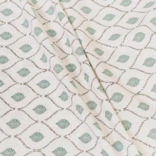 Set lençóis in cotone verde charleston