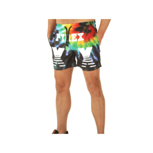 Costumi Pyrex Boxer Medio Tie Die Bianco Nero