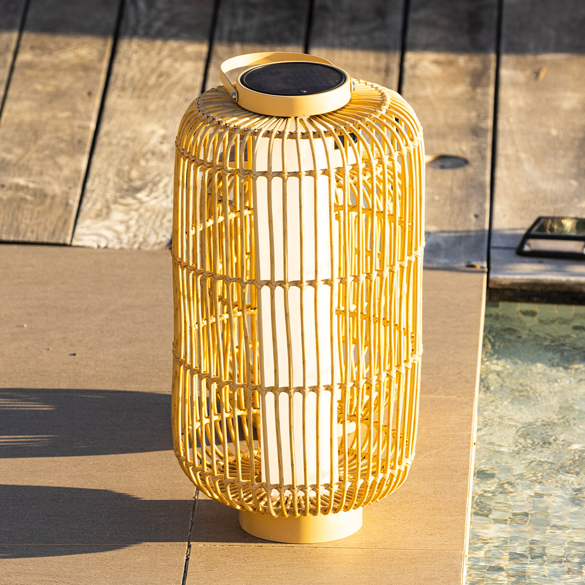 Lanterne solaire batterie MARIEL H60CM