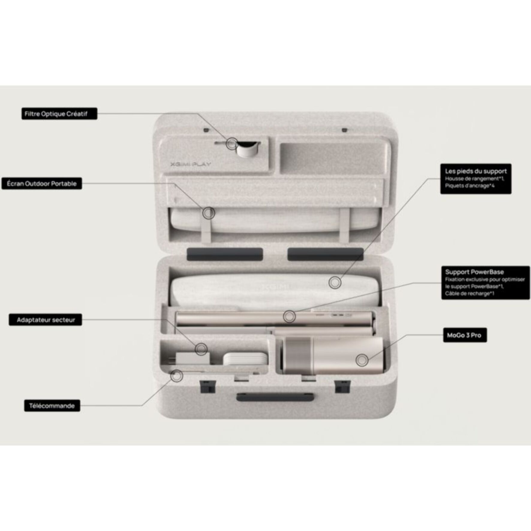 Vidéoprojecteur portable XGIMI Outdoor MoGo 3 Pro