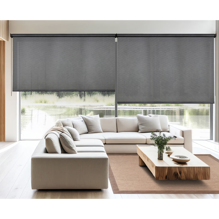 Enrollable XXL SCREEN PRO Solar Grafito