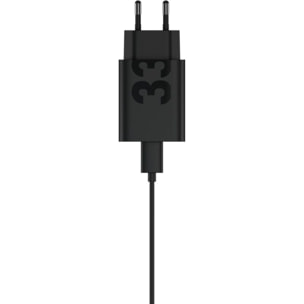 Chargeur + câble MOTOROLA 33W Noir
