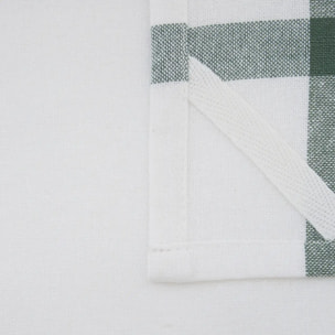 Torchons Tropical 45x70cm vert 2 pièces