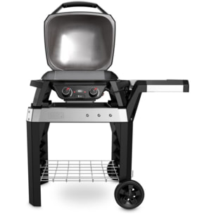 Barbecue électrique WEBER Pulse  2000 black sur chariot, 49 x39 cm