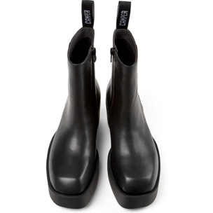 Botines - CAMPER Billie - Negro - Cuero liso