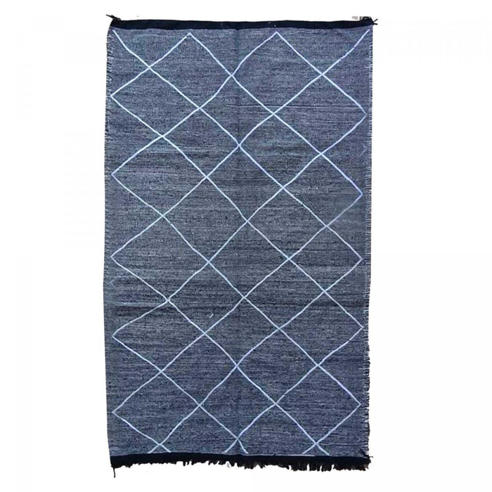 Authentique Tapis berbère fait main en coton JINI