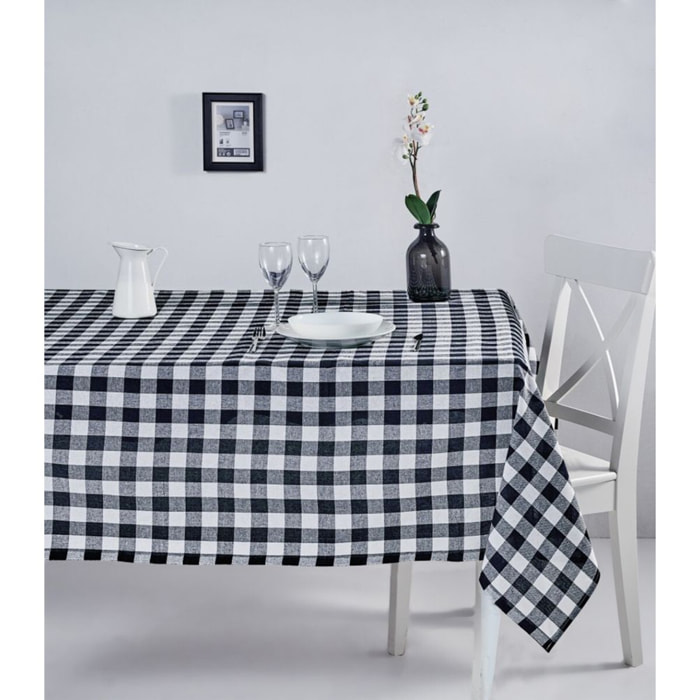 Nappe-Carreaux noir