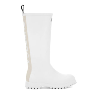 Superga - Stivali in gomma Uomo Donna Bianco - 799 RUBBER BOOTS LETTERING