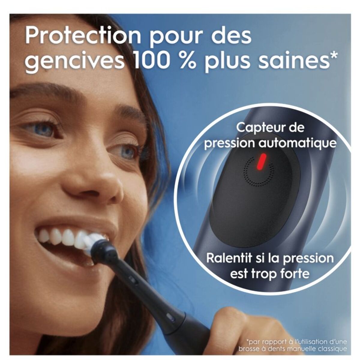 Brosse à dents électrique ORAL-B iO2 Marine Blue Deep Clean + Travel Case