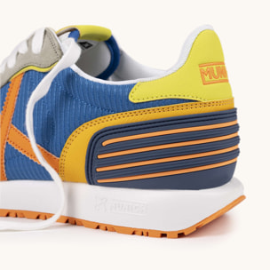 Zapatillas Retro Running con Paneles Contrastados MUNICH MASSANA CLUB 605.