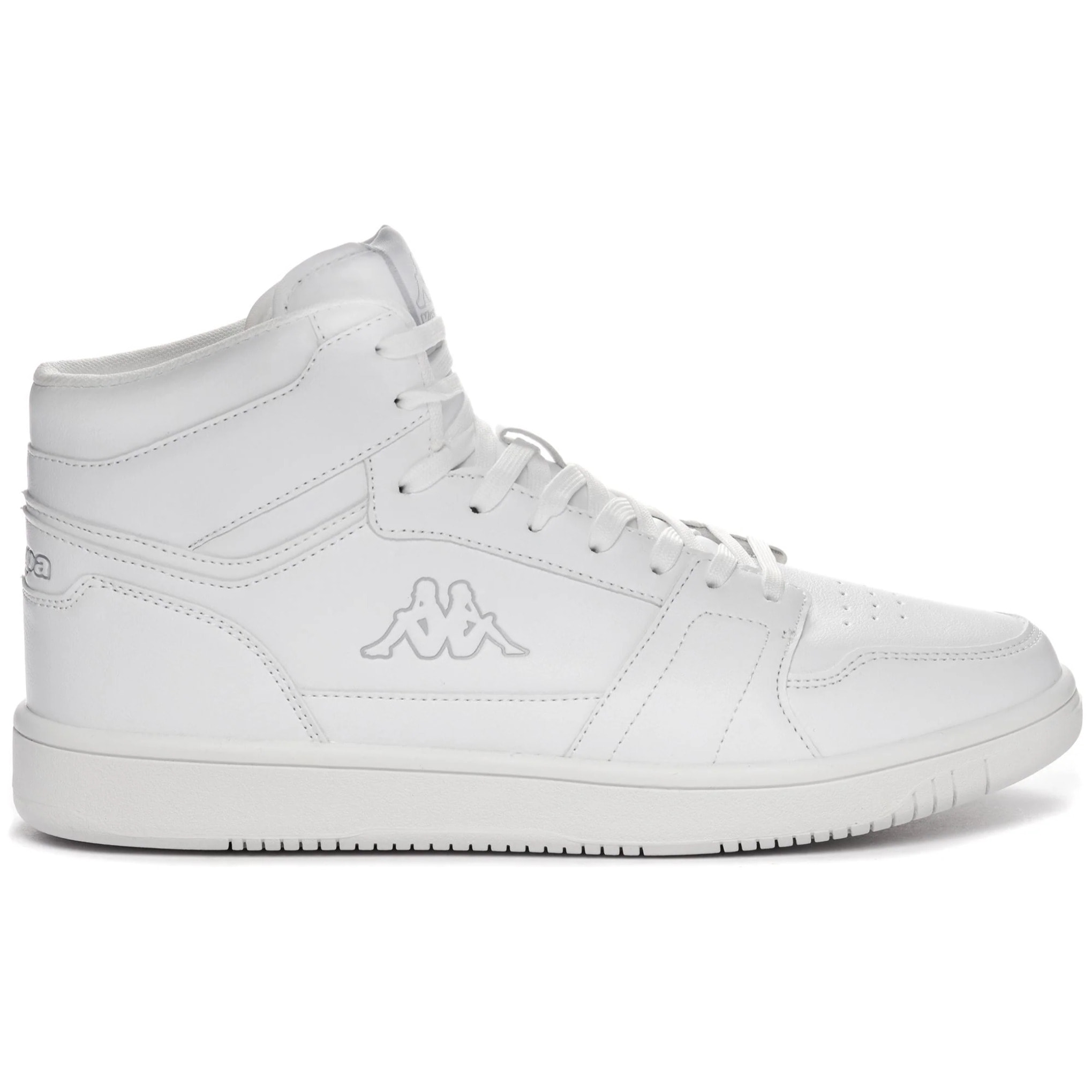Kappa - Sneakers Uomo Donna Bianco - LOGO BASIL MD