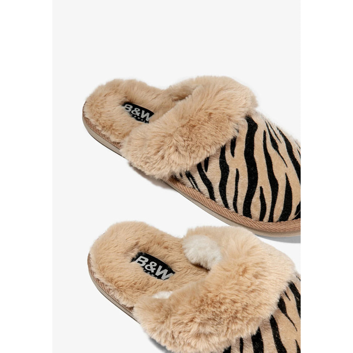 Zebra Home Slipper