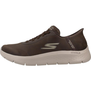 Sneakers De  Hombre Slip - Ins Go Walk Flex - Smoot Marron