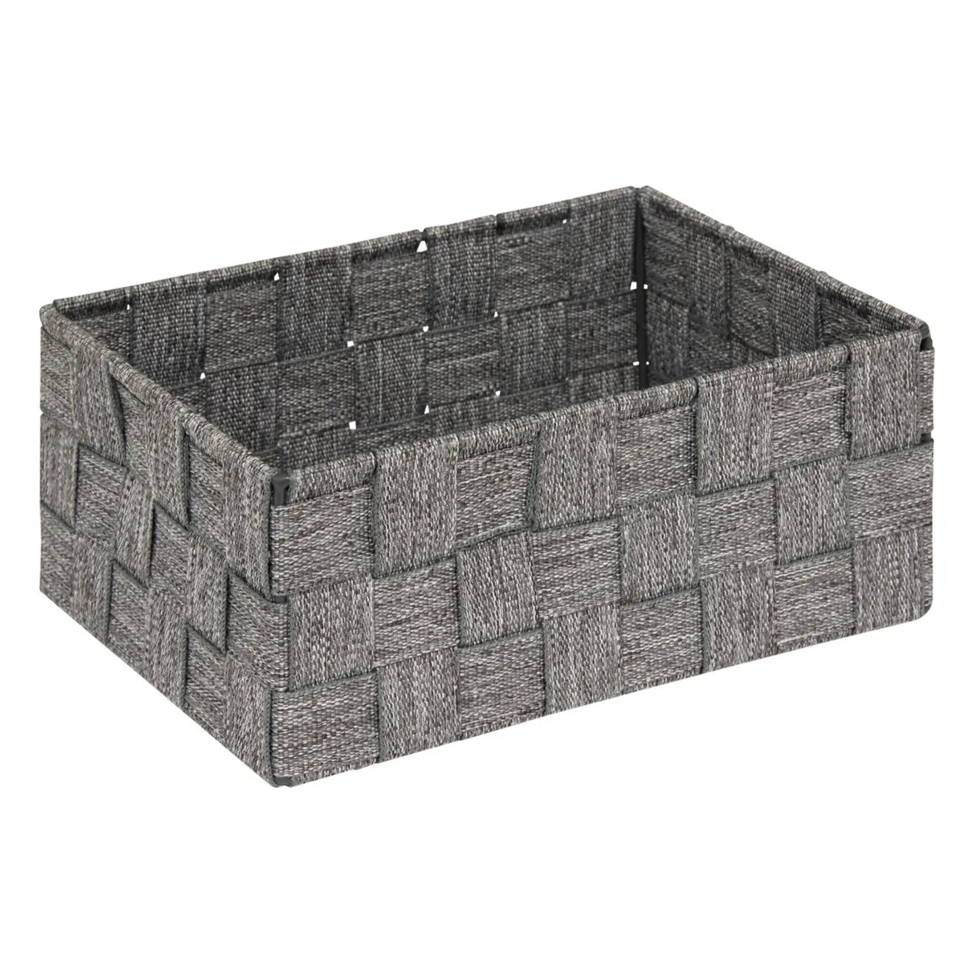 Lot de 3 paniers Lise gris