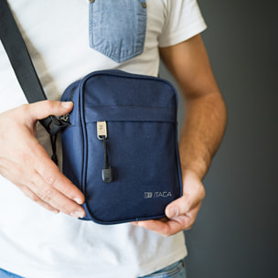 Bandolera Hombre Vegana Itaca Spey Azul Marino