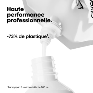 Série Expert Silver - Recharge Shampoing dejaunissant pour cheveux gris et blancs