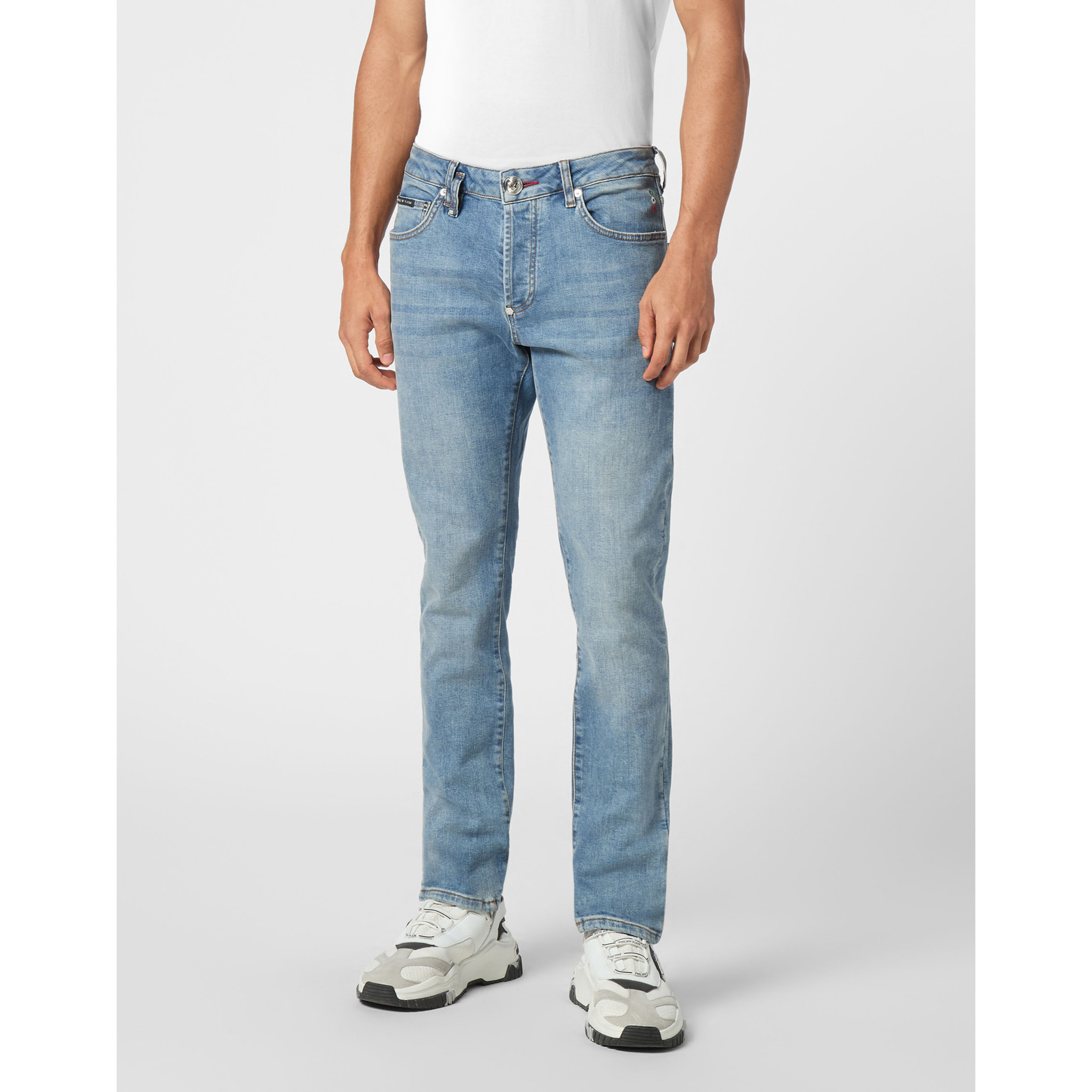 PHILIPP PLEIN Jeans Straight Cut RACING
