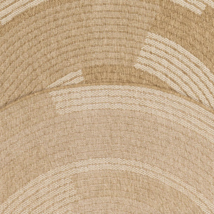 Tapis extérieur tissé kilim rond DOJO