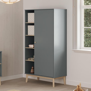 Armoire enfant 1 porte en bois - ELISE