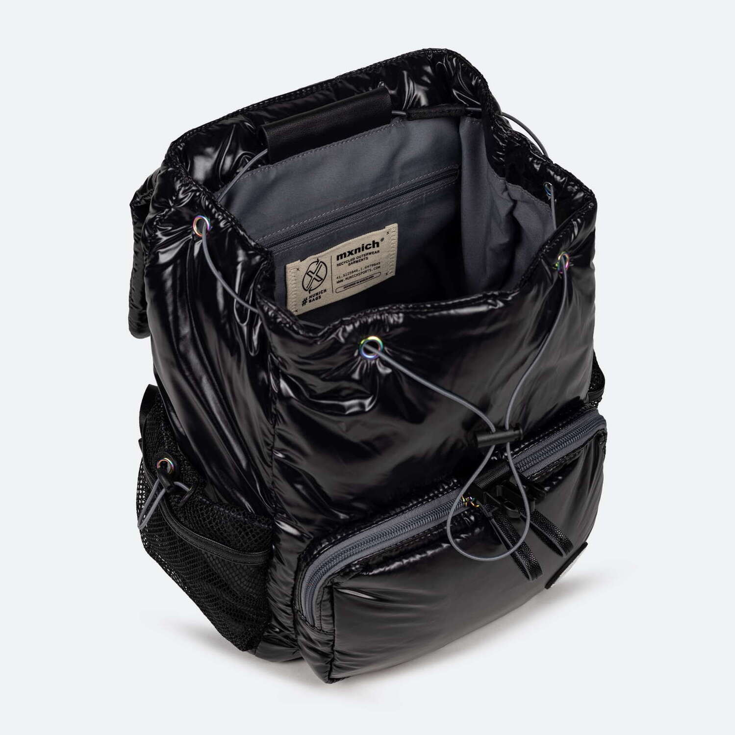 GLOSS RECYCLED BACKPACK C/BLACK