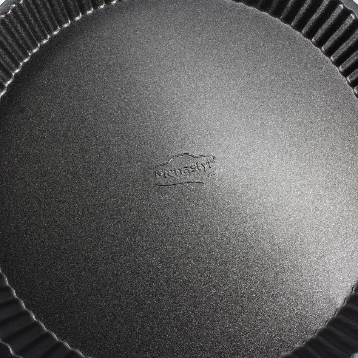 Moule à tarte en acier carbone 28cm AMANDINE