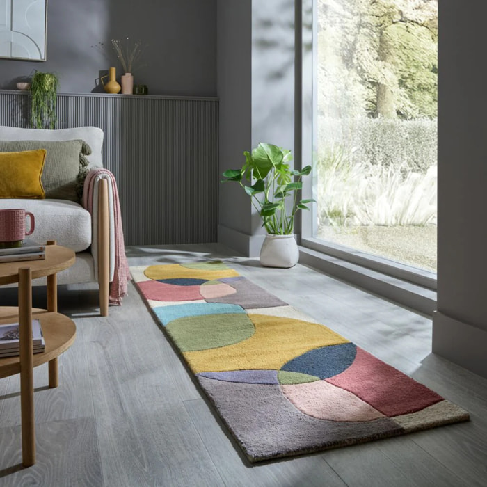 Tapis en laine de couloir RADIANCE