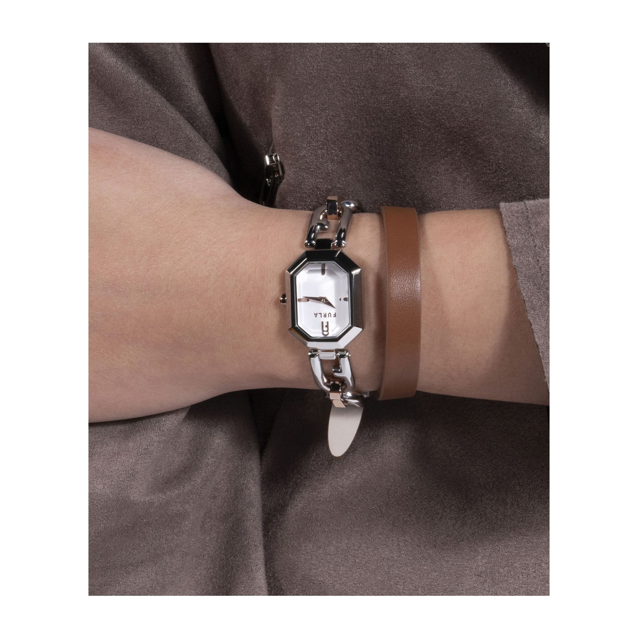 Furla Reloj Analógico De Cuarzo Furla Octagonal