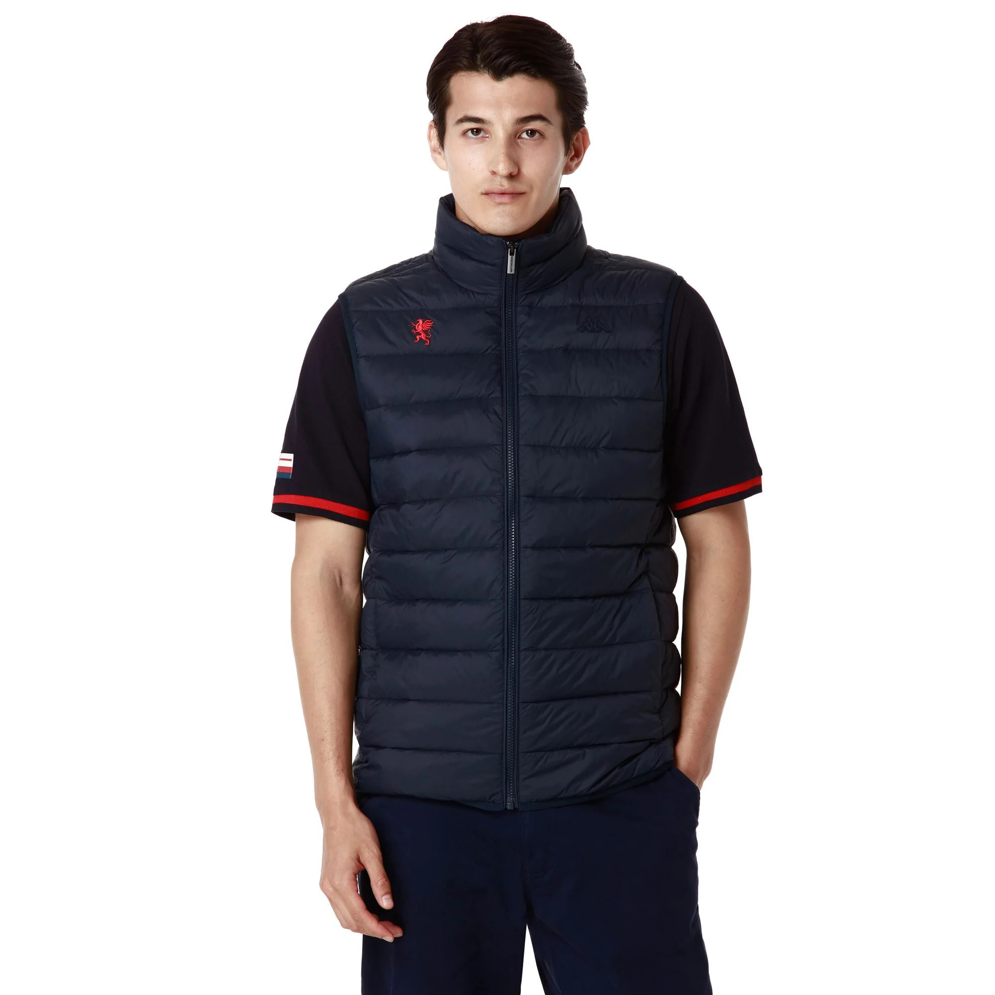 Giacche Robe di Kappa Uomo Jordy Genoa Blu