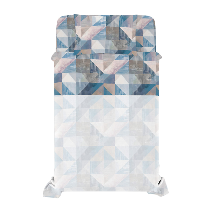 COMPLETO LETTO RIVER SINGOLO SEPIK BLUE