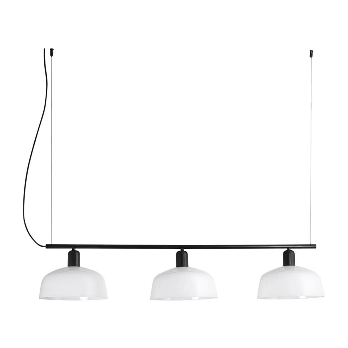 TATAWIN M Lampe suspension linéaire blanche