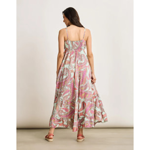 Vestido Largo Turquesa - Aerea