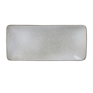 Coupelle Rectangle Gres Du Temps 10x22cm Gris2