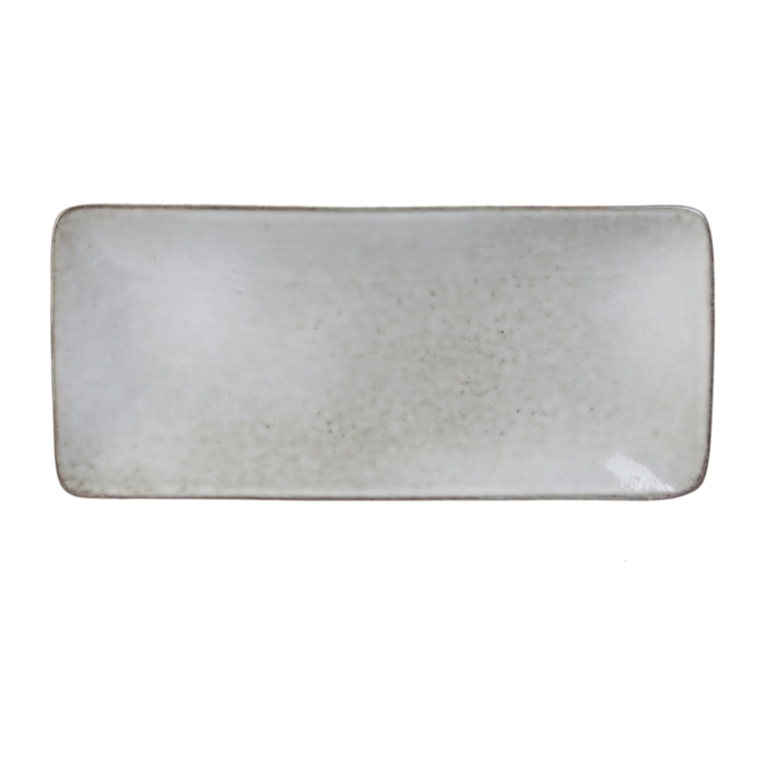 Coupelle Rectangle Gres Du Temps 10x22cm Gris2