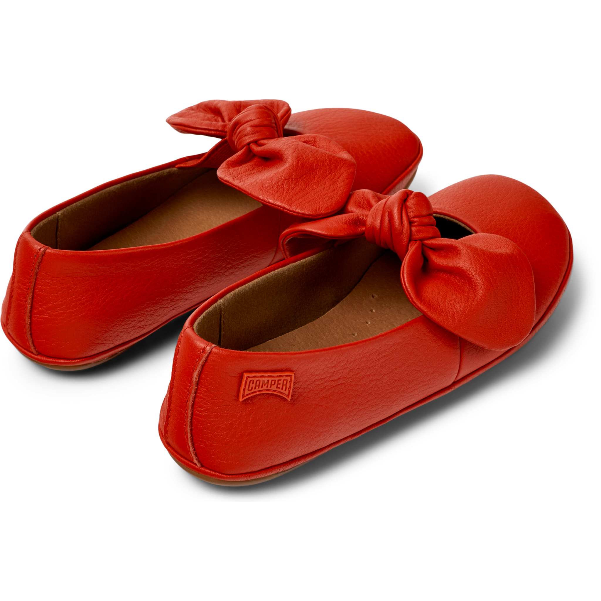 Ballerini - CAMPER Right - Rosso - Pelle liscia