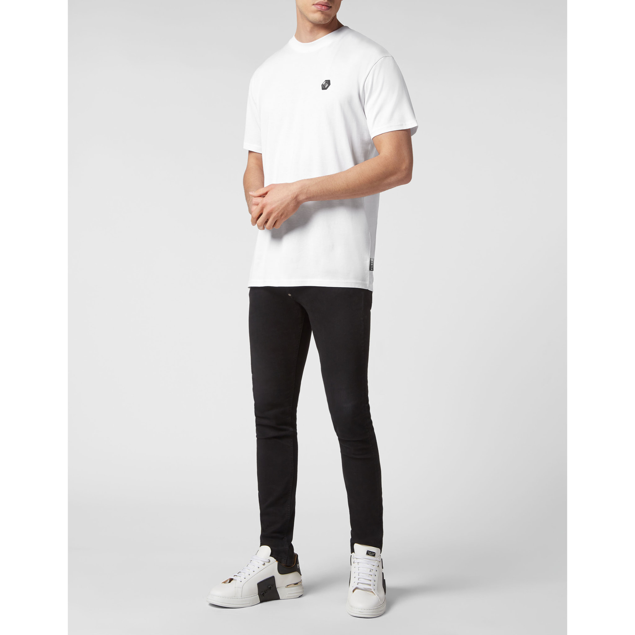 PHILIPP PLEIN Camiseta Cuello Redondo SKULL