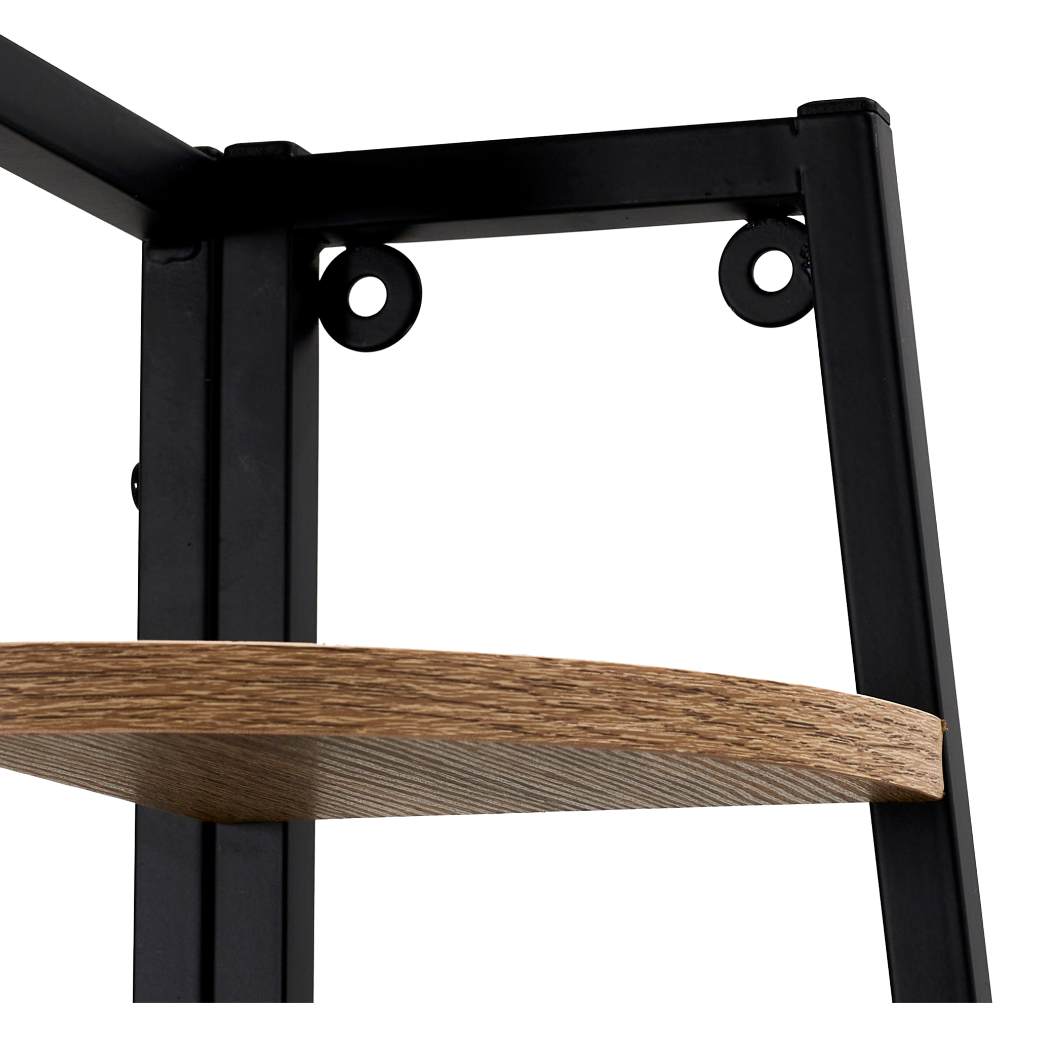 Etagere Angle Bois Et Metal