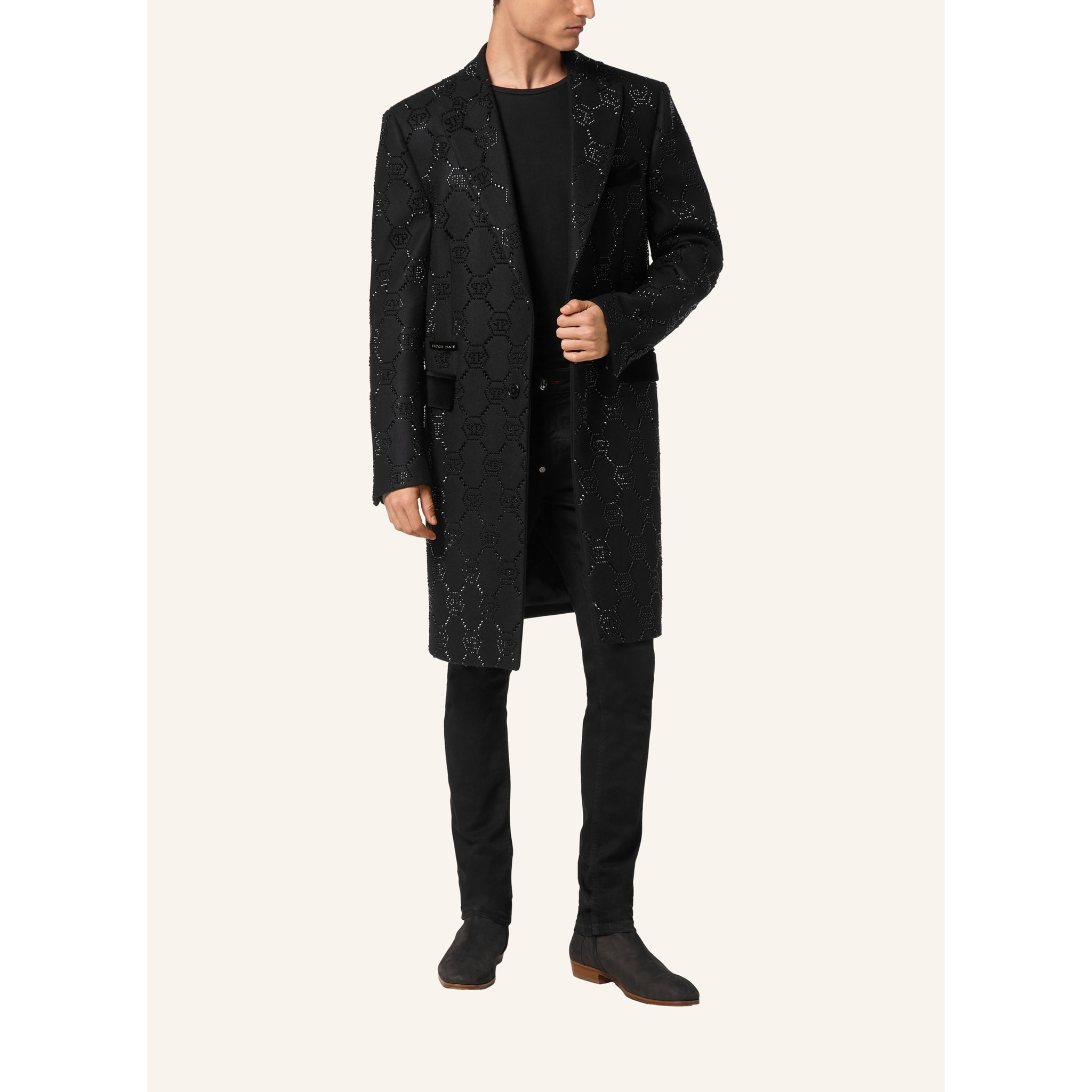 PHILIPP PLEIN COAT LONG MONOGRAM