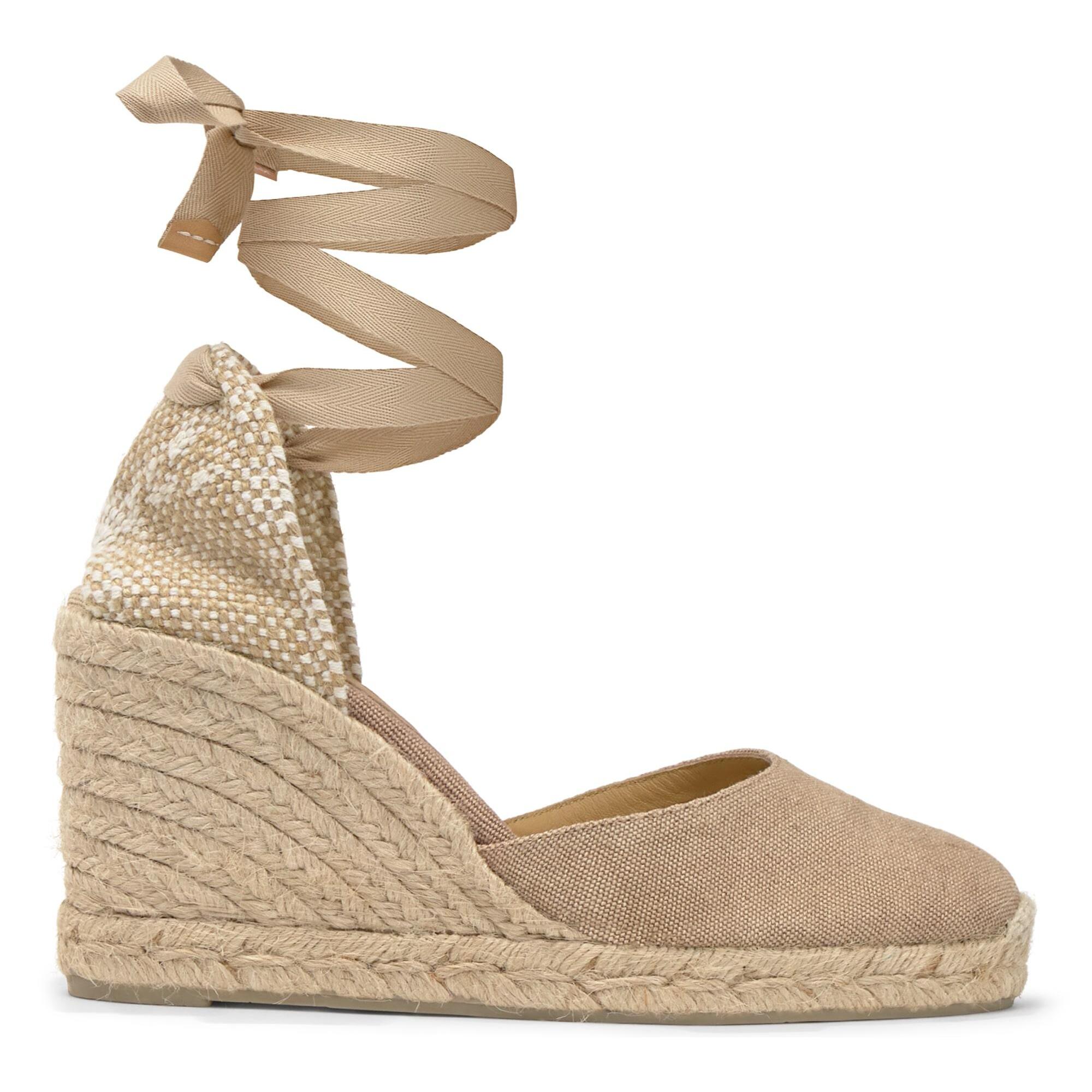 Alpargata cuña de yute 9cm