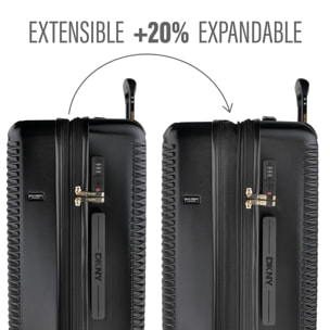 Juego De Maletas Pc Dkny Dkny-3105 Metro Negro