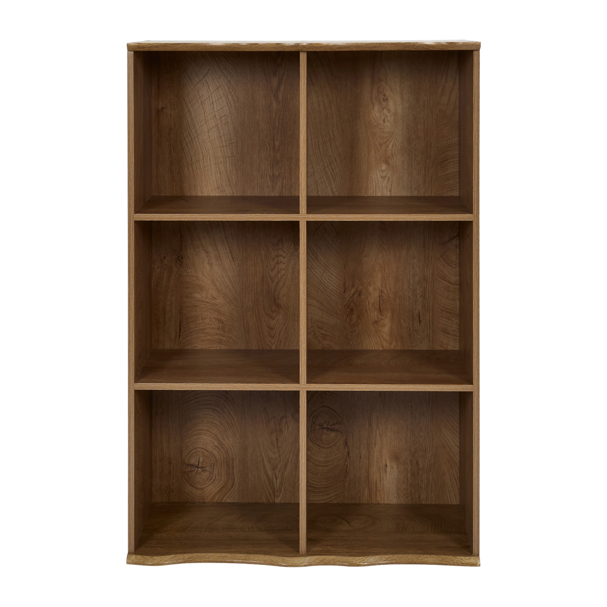 Etagere - HOME DECO FACTORY - Modulable - 6 Cases - Marron